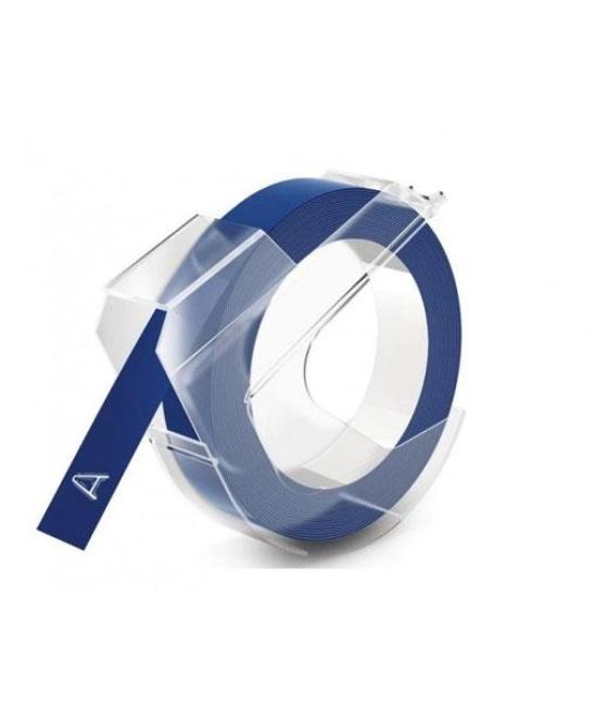 Dymo cinta de transferencia térmica adhesiva brillante azul para grabar en relieve 9mmx3m