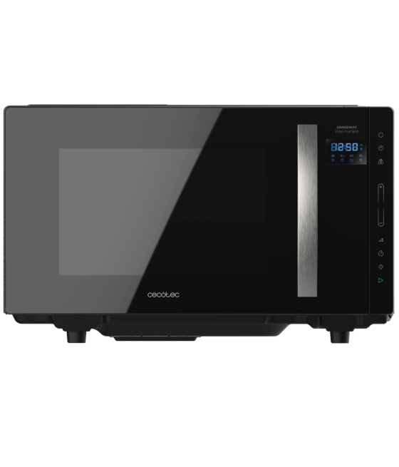 Microondas cecotec sin plato grandheat 2300 flatbed touch black