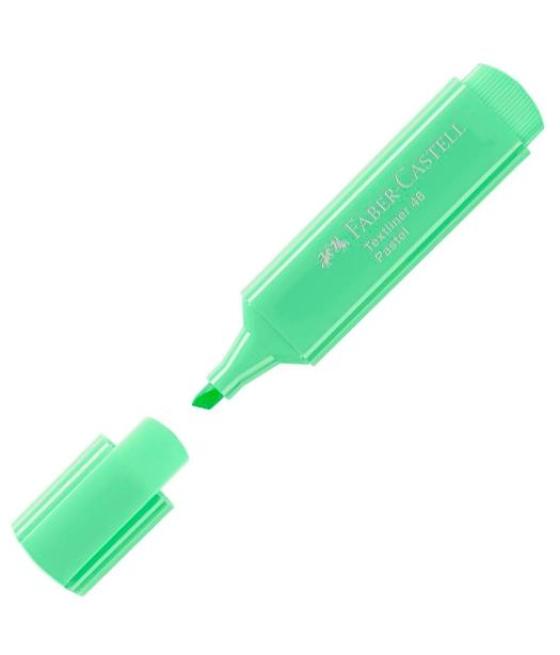 Faber castell marcador textliner 1546 pastel verde claro
