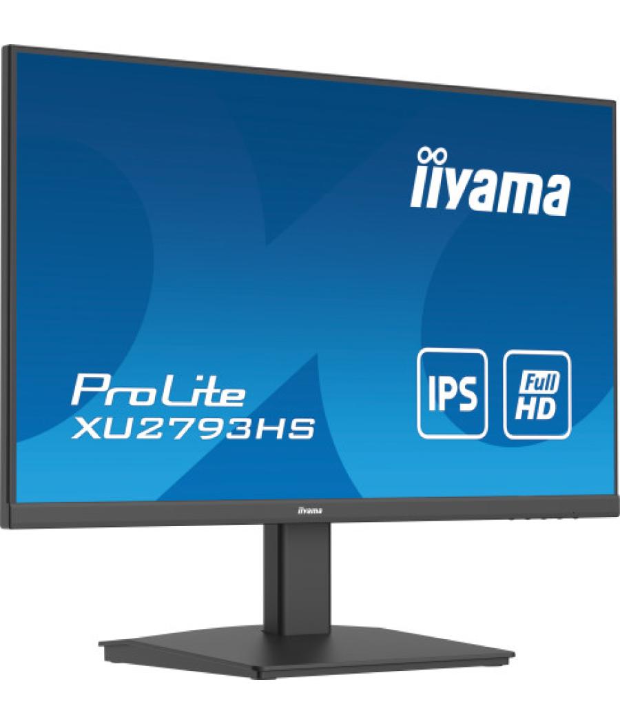 Iiyama prolite xu2793hs-b7 pantalla para pc 68,6 cm (27") 1920 x 1080 pixeles full hd led negro