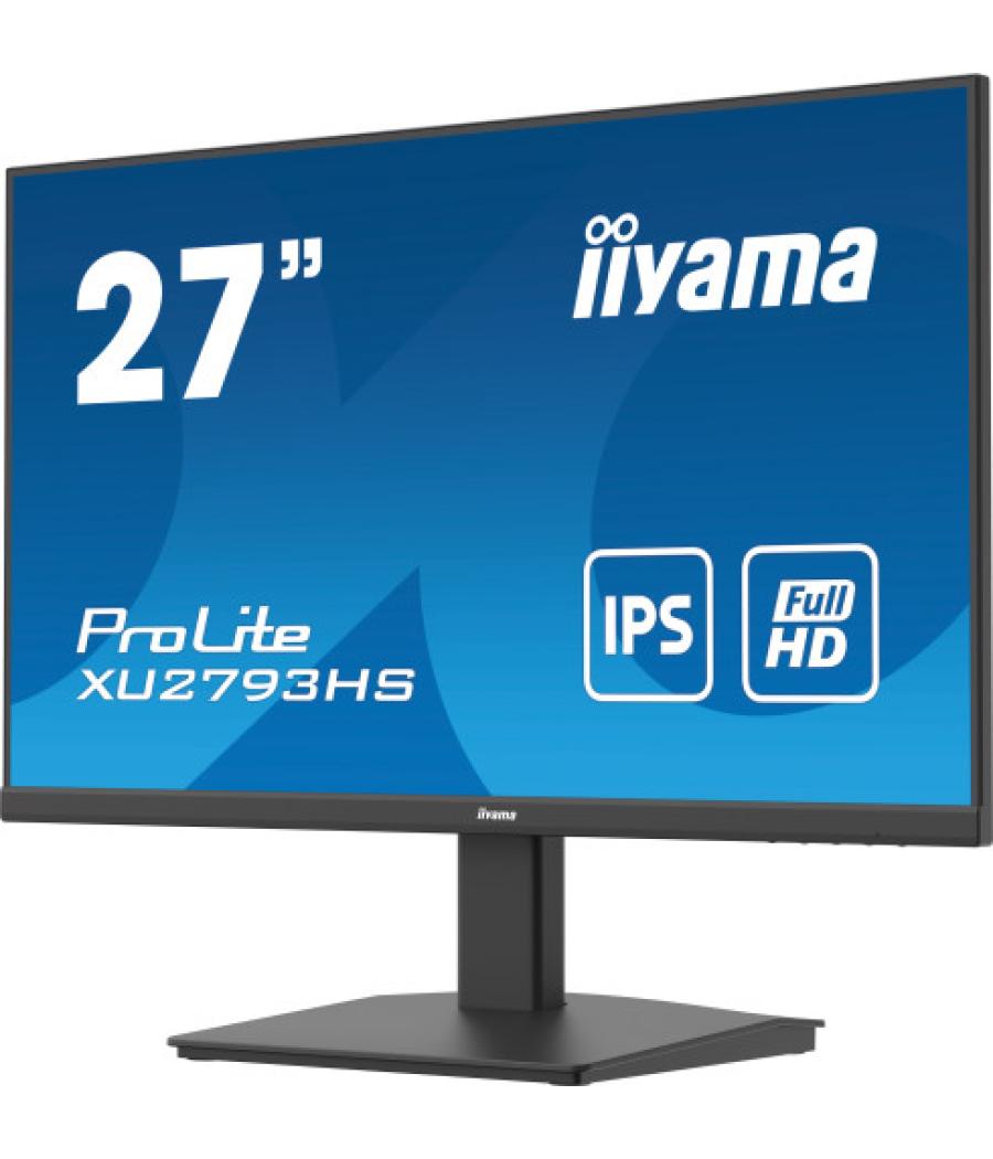 Iiyama prolite xu2793hs-b7 pantalla para pc 68,6 cm (27") 1920 x 1080 pixeles full hd led negro