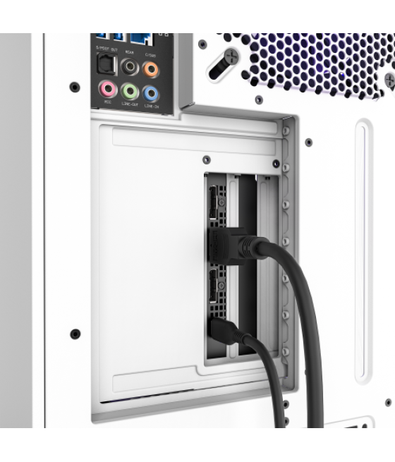 Nzxt ab-rh175-w1 parte carcasa de ordenador universal soporte para tarjeta gráfica