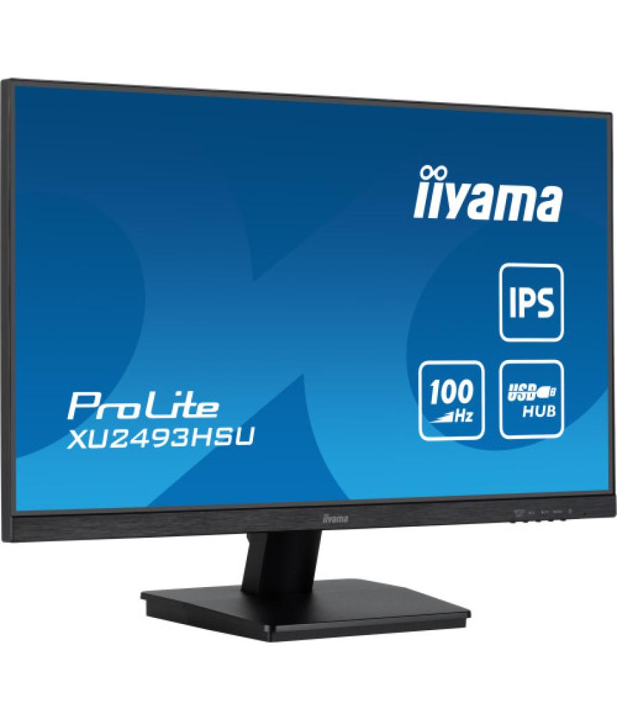 Iiyama prolite xu2493hsu-b7 pantalla para pc 60,5 cm (23.8") 1920 x 1080 pixeles full hd led negro