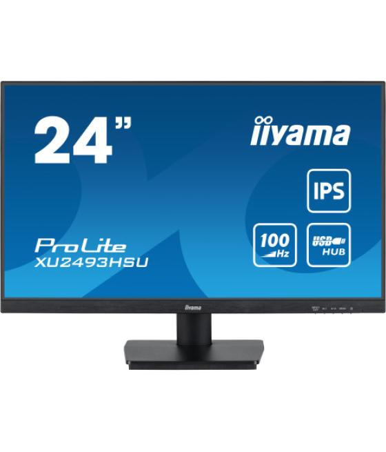 Iiyama prolite xu2493hsu-b7 pantalla para pc 60,5 cm (23.8") 1920 x 1080 pixeles full hd led negro