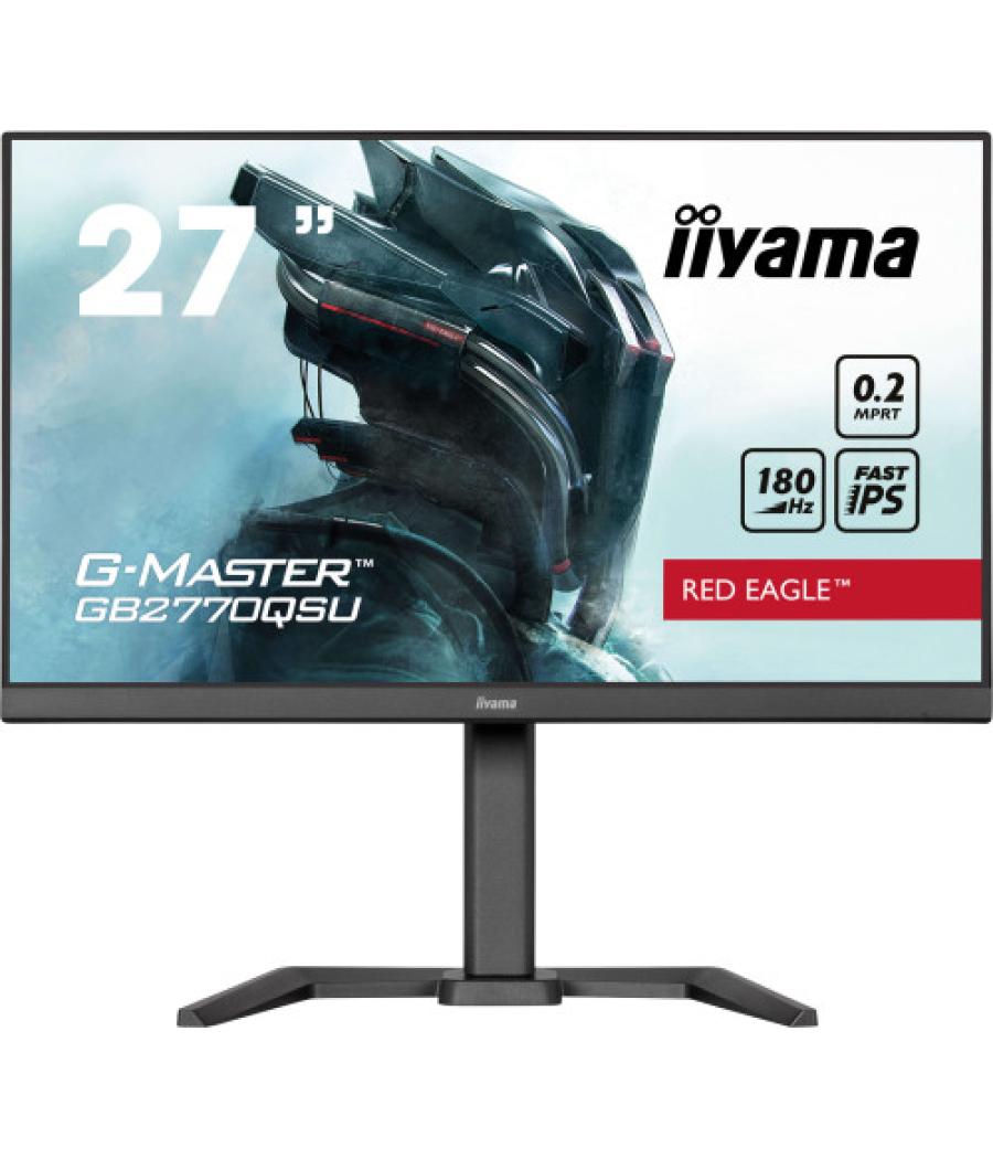 Iiyama g-master gb2770qsu-b6 pantalla para pc 68,6 cm (27") 2560 x 1440 pixeles 2k ultra hd lcd negro