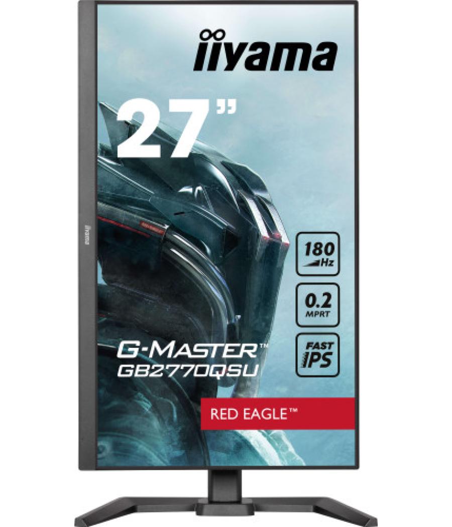 Iiyama g-master gb2770qsu-b6 pantalla para pc 68,6 cm (27") 2560 x 1440 pixeles 2k ultra hd lcd negro