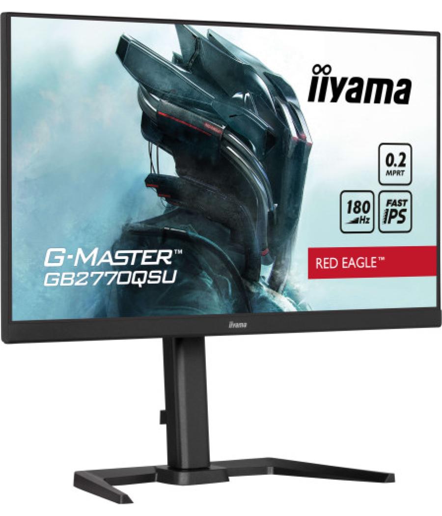 Iiyama g-master gb2770qsu-b6 pantalla para pc 68,6 cm (27") 2560 x 1440 pixeles 2k ultra hd lcd negro