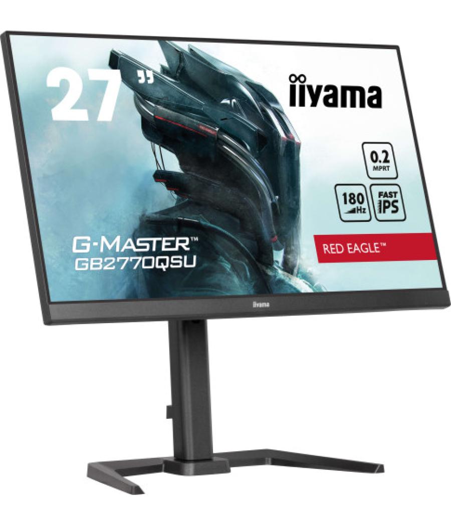 Iiyama g-master gb2770qsu-b6 pantalla para pc 68,6 cm (27") 2560 x 1440 pixeles 2k ultra hd lcd negro