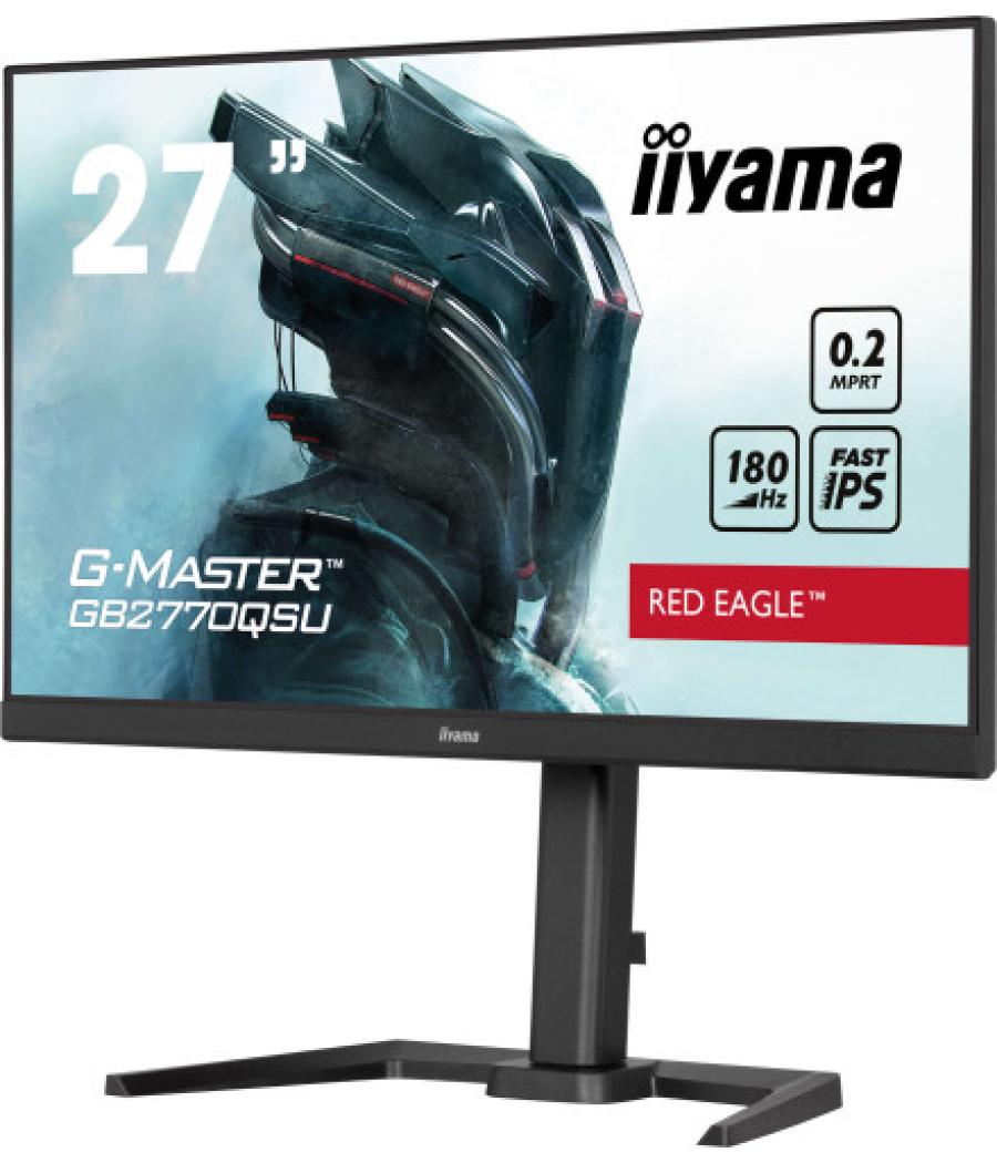 Iiyama g-master gb2770qsu-b6 pantalla para pc 68,6 cm (27") 2560 x 1440 pixeles 2k ultra hd lcd negro
