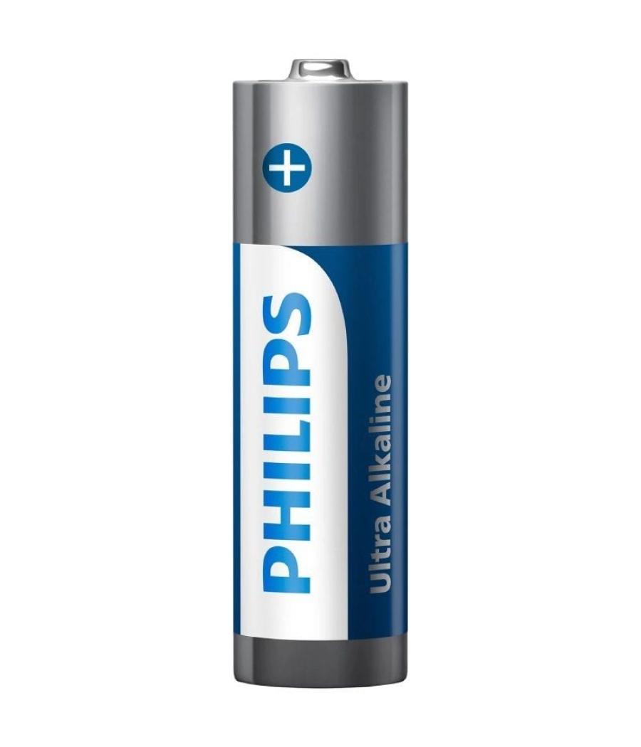 Pack de 4 pilas aa philips lr6e4b/10/ 1.5v/ alcalina