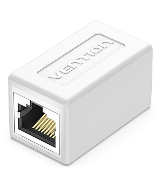 Adaptador conector rj45 ipvw0-5 cat6 ftp/ rj45 hembra - rj45 hembra/ 5 uds/ blanco