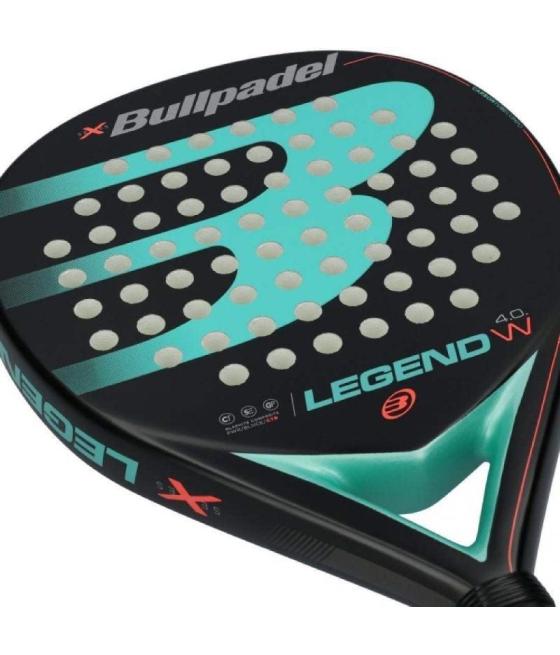 Pala de pádel bullpadel legend woman 4.0/ azul y negra