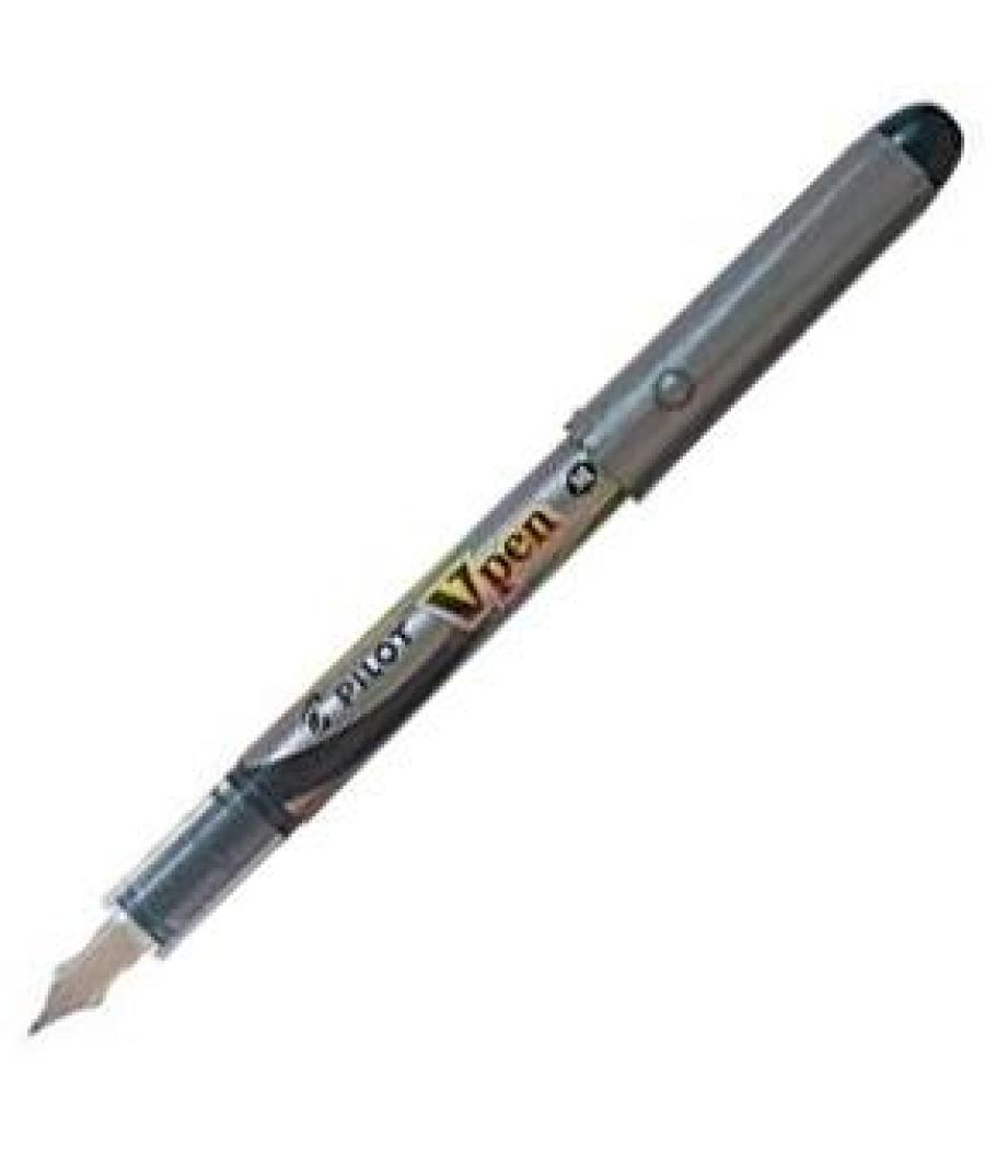 Pilot pluma desechable vpen silver negro
