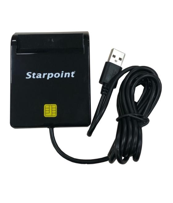 Lector tarjeta chip stp_scrzw-1 usb negro