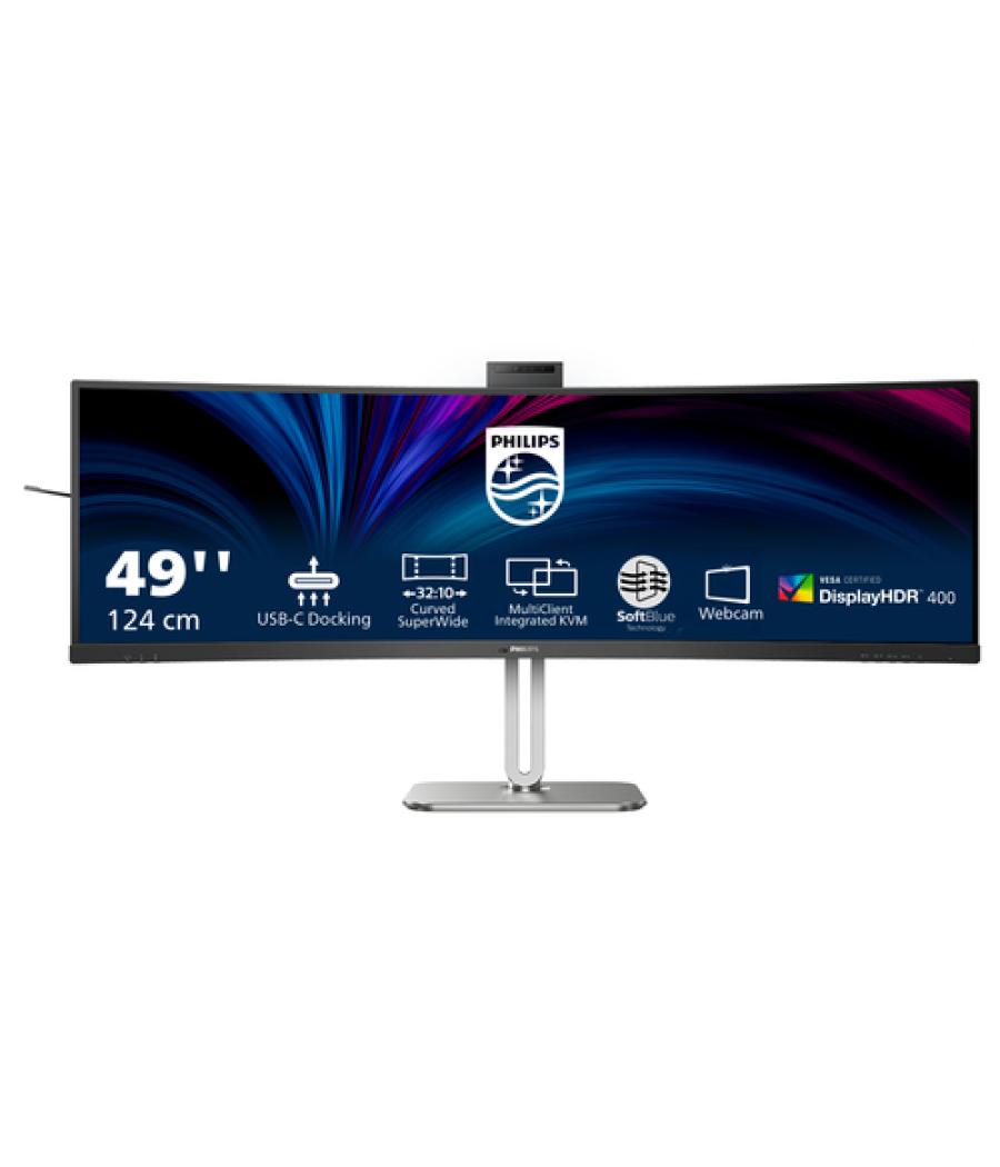 Philips 49B2U6900CH/00 pantalla para PC 124 cm (48.8") 5120 x 1440 Pixeles Dual QHD LCD Negro