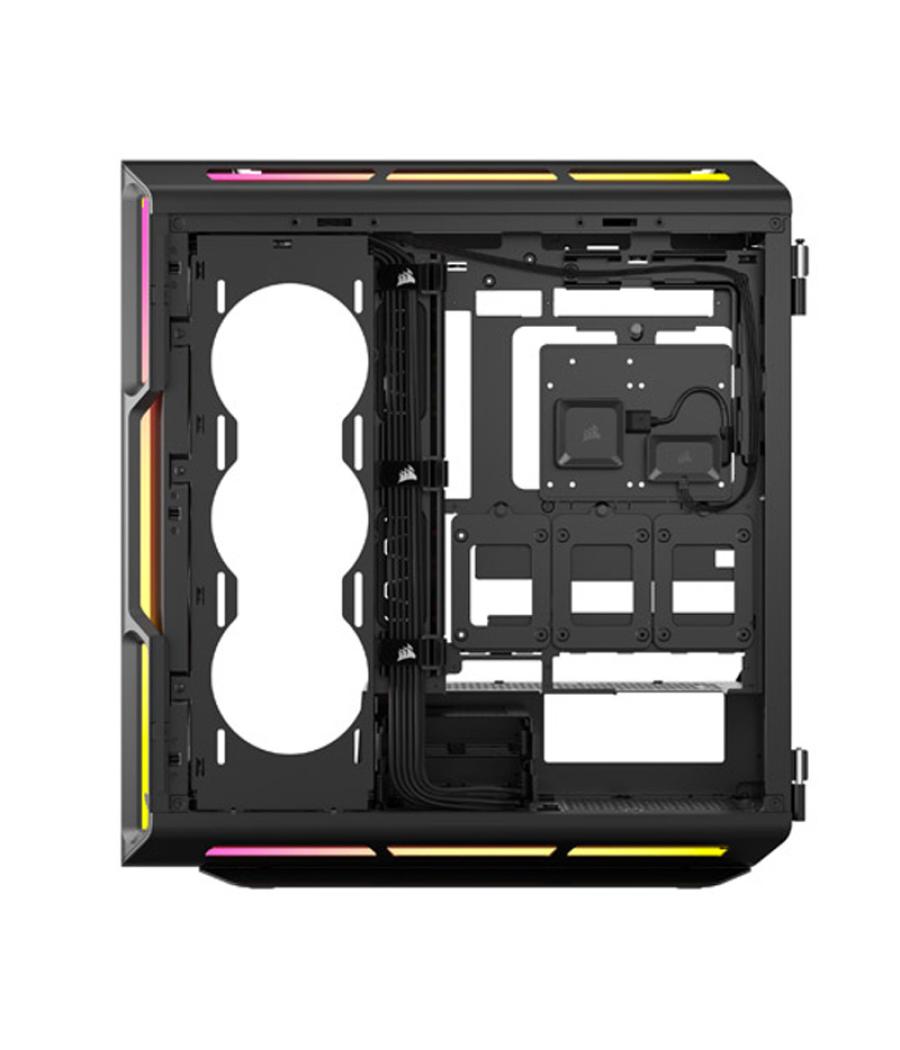 Caja corsair 5000t lx rgb tempered glass mid-tower case black cc-9011298-ww