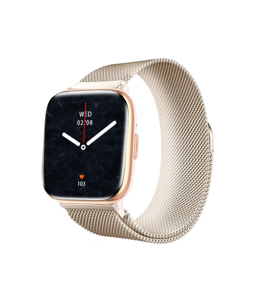 Smartwatch trevi t-fit 265 a smart fitness band amoled gold