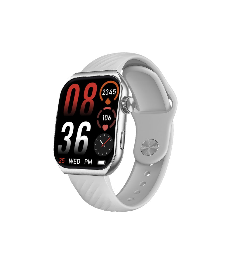 Smartwatch trevi t-fit 400 c smart fitness band curve silver