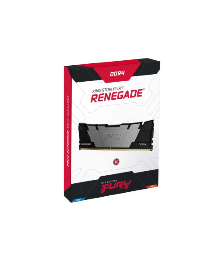 Kingston technology fury renegade módulo de memoria 64 gb 4 x 16 gb ddr4 3600 mhz