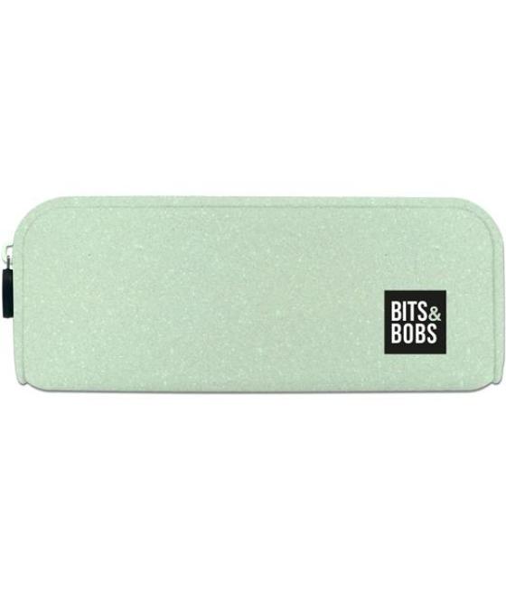 Grafoplás portatodo de silicona bits&bobs verde pastel glitter