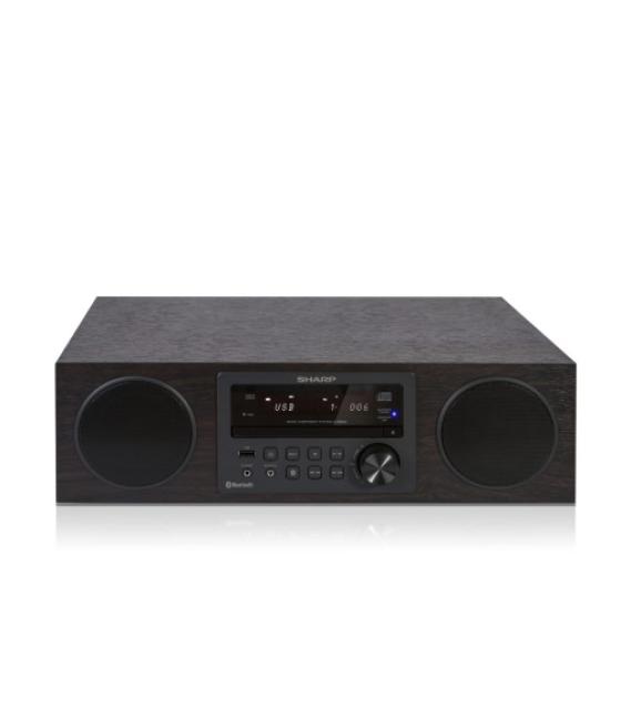 Sharp all-in-one hi-fi sound system microcadena de música para uso doméstico 100 w marrón