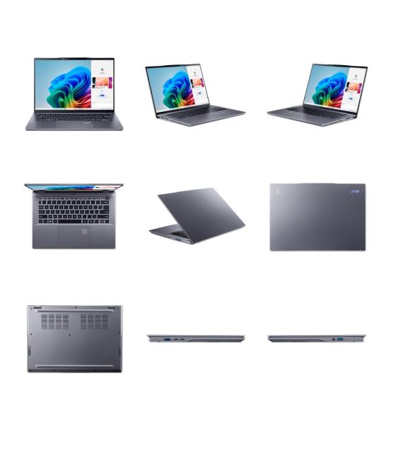 (lt) portatil acer swift go 14 ai (nx.kyxeb.00a) 14.5", qualcom snapdragon, 16gb, 1024gb, windows 11 home
