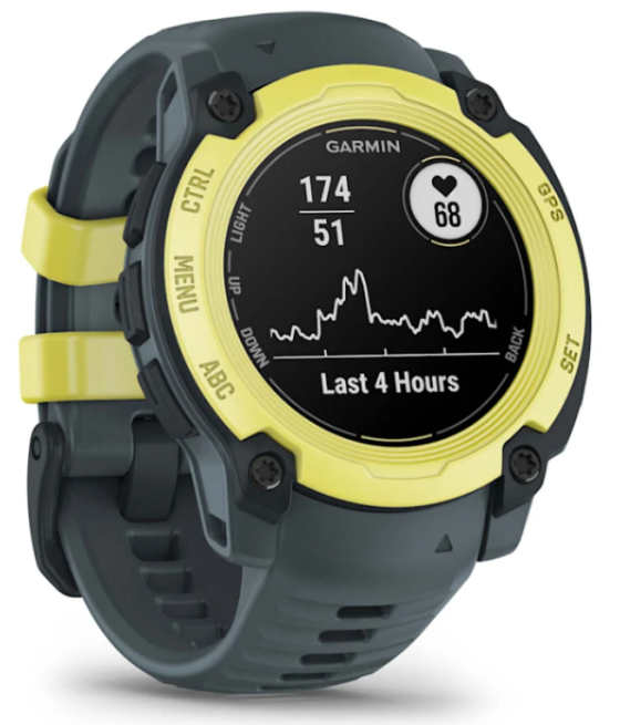Smartwatch garmin instin e 40mm amarillo silicona azul