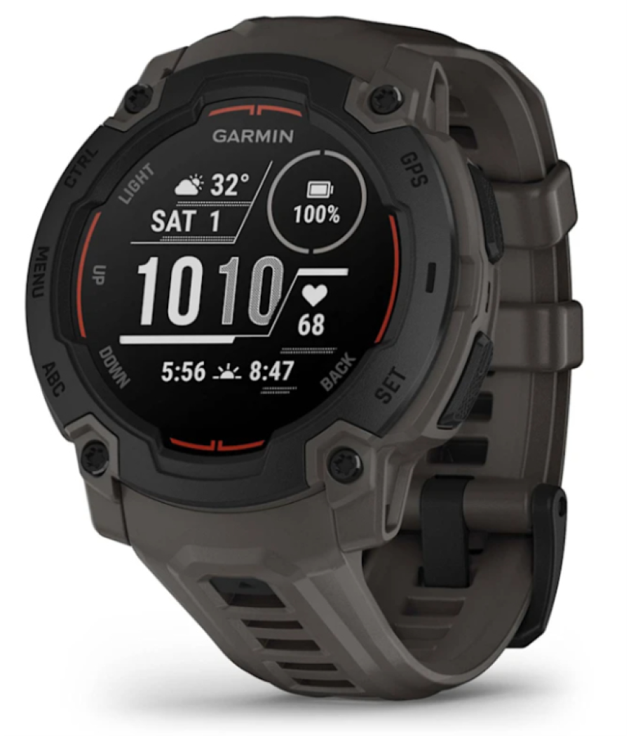 Smartwatch garmin instin e 45mm negro correa de silicona carbon