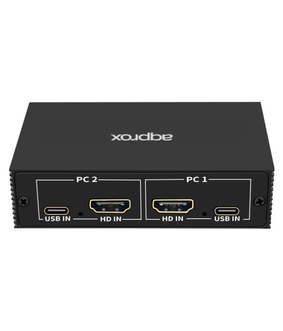 Hdmi kvm switch 2 puertos approx
