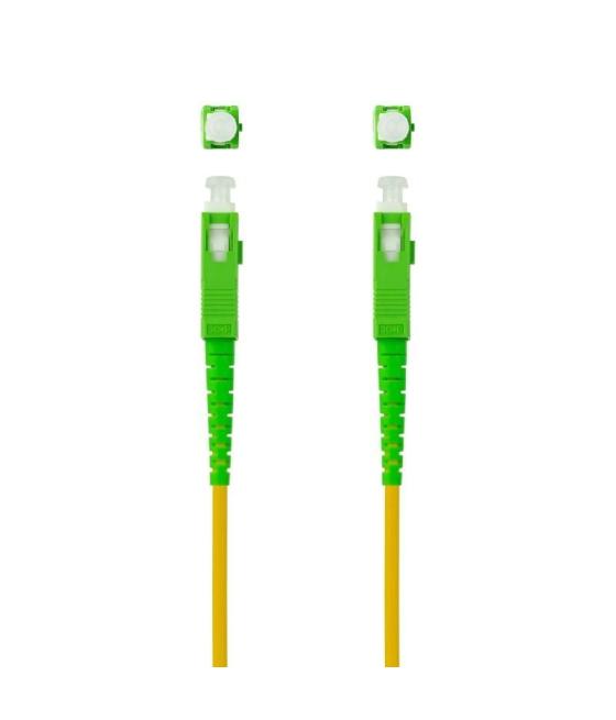 Cable de fibra óptica g657a2 nanocable 10.20.0000-100/ lszh/ 100m/ amarillo