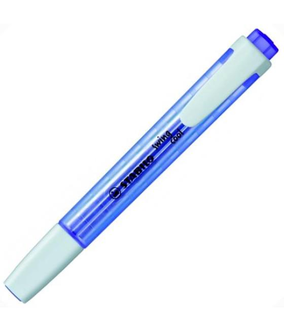 Stabilo marcador fluorescente swing cool lavanda caja 10 ud