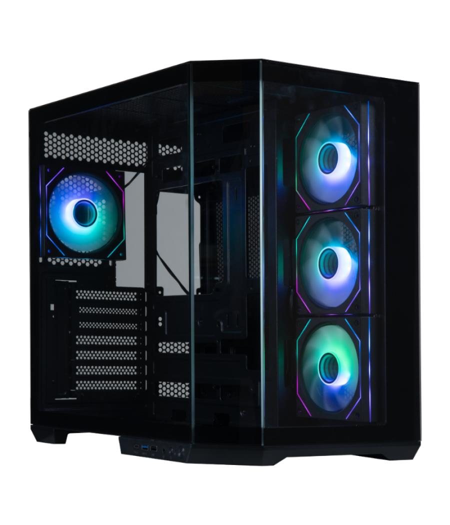 Caja semitorre atx t10 a-rgb black bitfenix