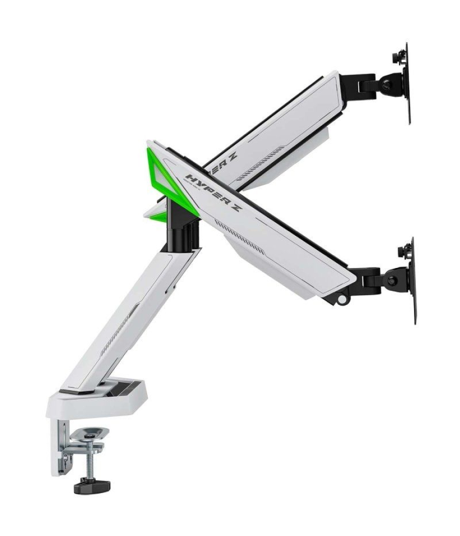 Soporte gaming para 2 monitores aisens dt38tsr-345/ hasta 16kg