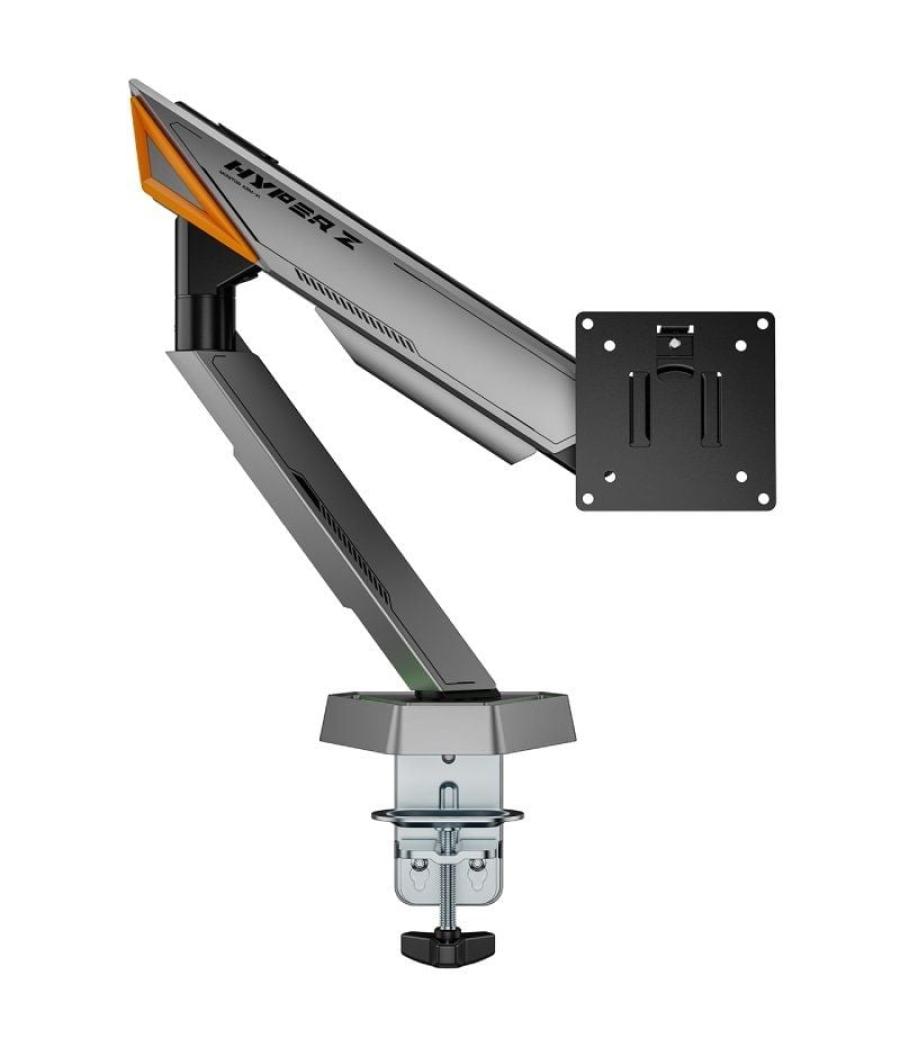 Soporte gaming para monitor aisens dt49tsrrgb-347/ hasta 16kg