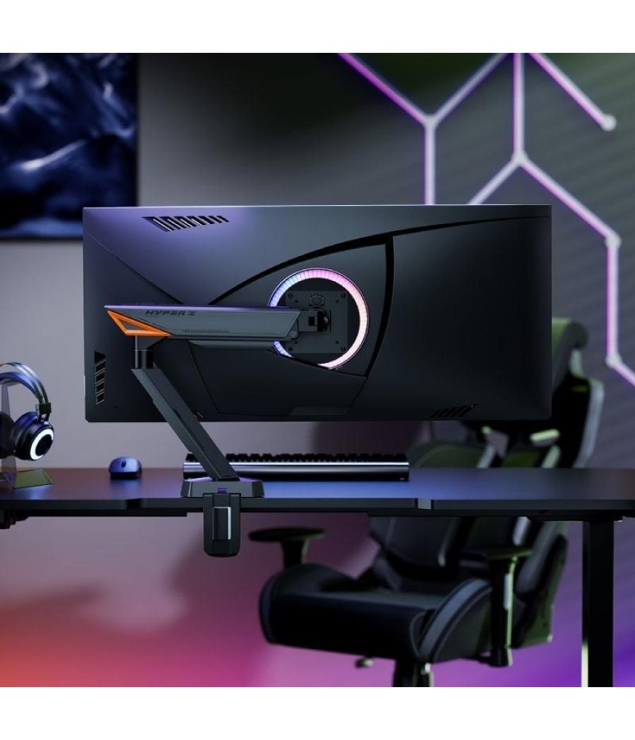 Soporte gaming para monitor aisens dt49tsrrgb-347/ hasta 16kg