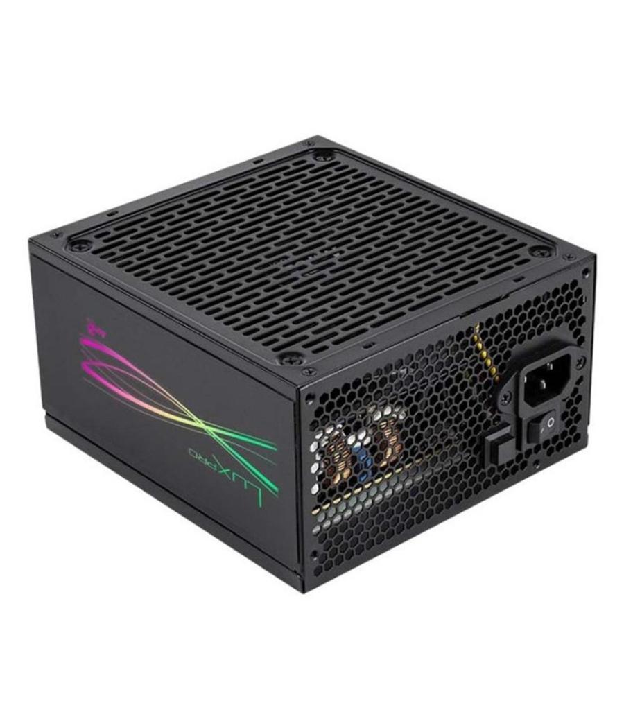 Fuente alimentacion aerocool lux pro rgb gaming atx 750w