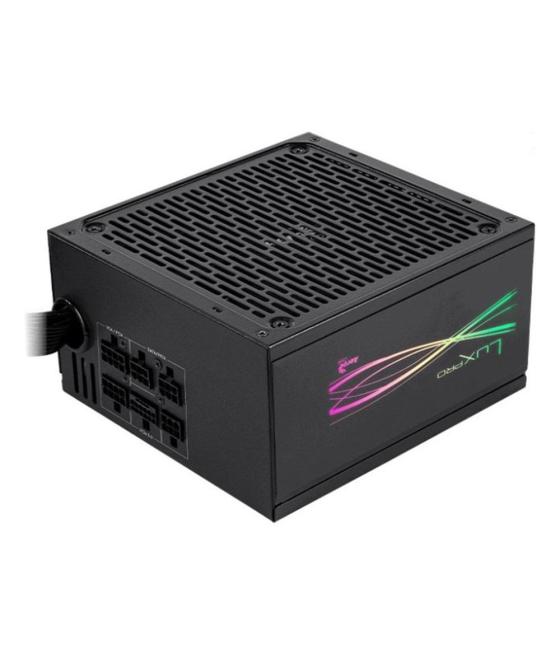 Fuente alimentacion aerocool lux pro rgb gaming atx 750w