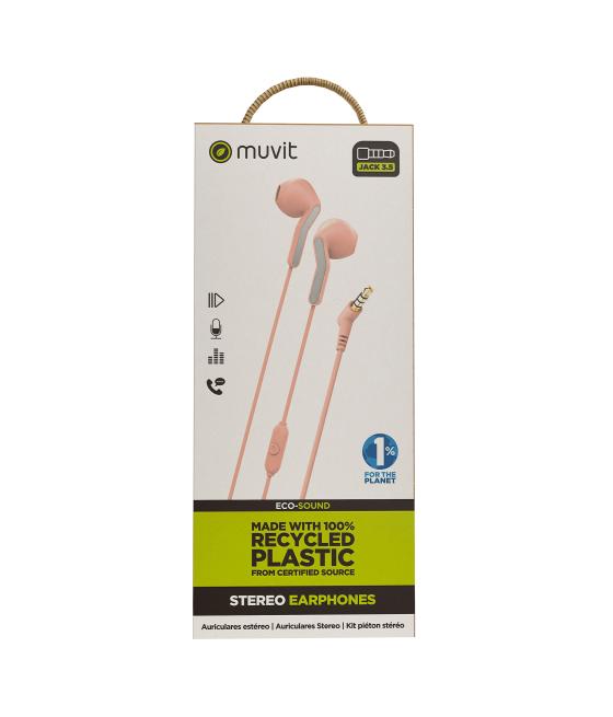 Auriculares muvit e56 rosa