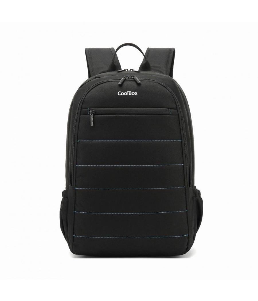 Coolbox mochila portatil 15.6" negro - impermeable