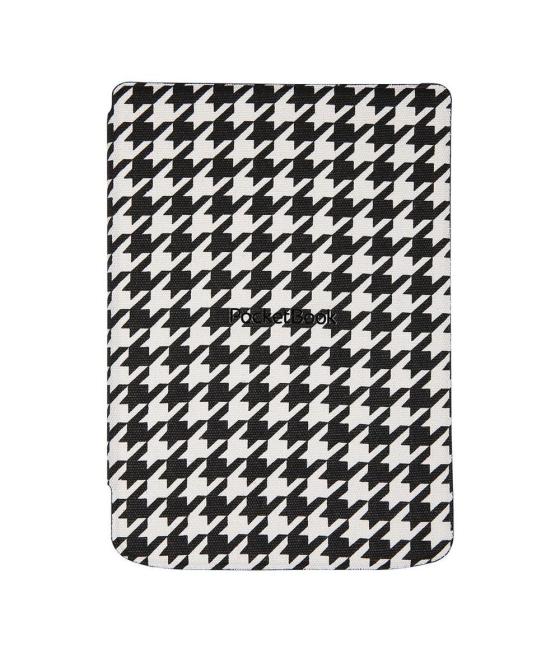 Pocketbook funda shell series verse + verse pro - patron blanco y negro