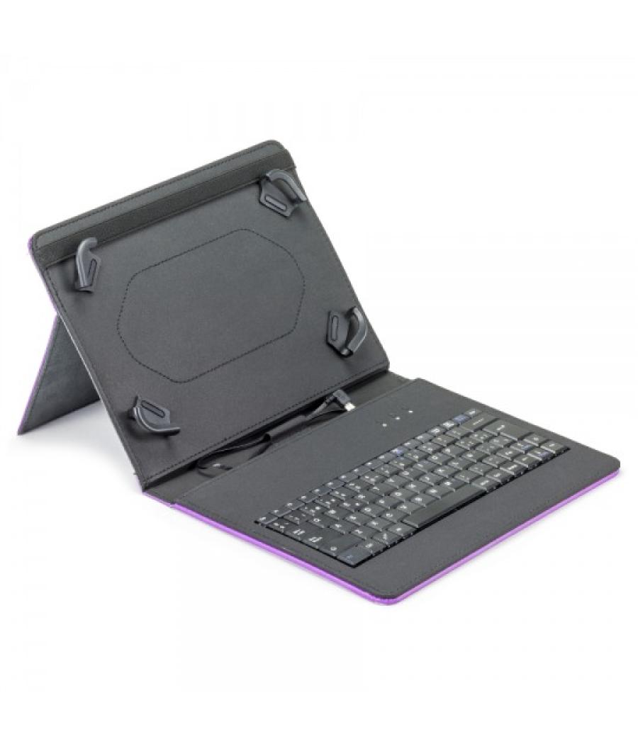 Funda tablet maillon urban unicornio teclado usb 9.7 pulgadas - 10.2 pulgadas