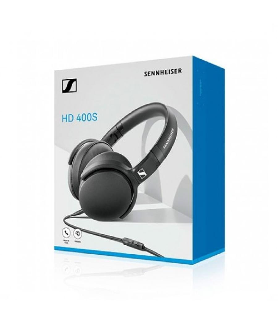 Auriculares micro epos sennheiser hd 400s negro