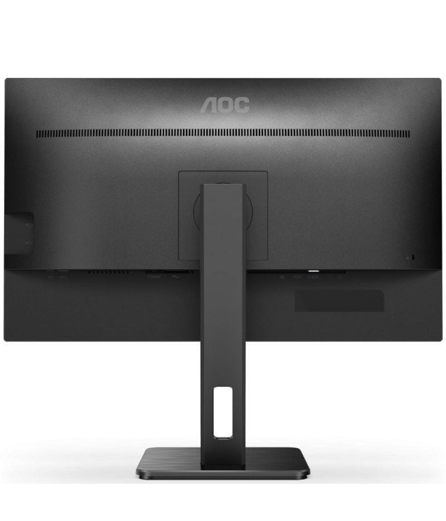 Monitor profesional aoc u27p2ca 27'/ 4k/ multimedia/ regulable en altura/ negro
