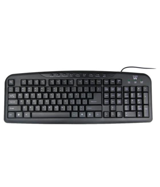 Teclado usb multimedia ewent ew3125