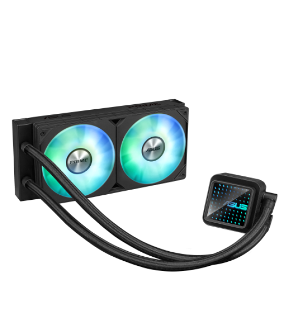 Asus prime lc 240 argb carcasa del ordenador sistema de refrigeración líquida todo en uno 12 cm negro