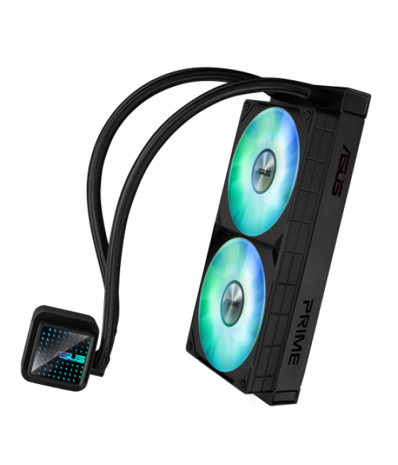 Asus prime lc 240 argb carcasa del ordenador sistema de refrigeración líquida todo en uno 12 cm negro