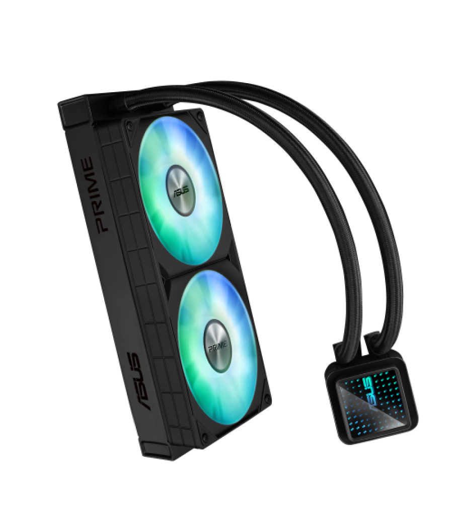 Asus prime lc 240 argb carcasa del ordenador sistema de refrigeración líquida todo en uno 12 cm negro