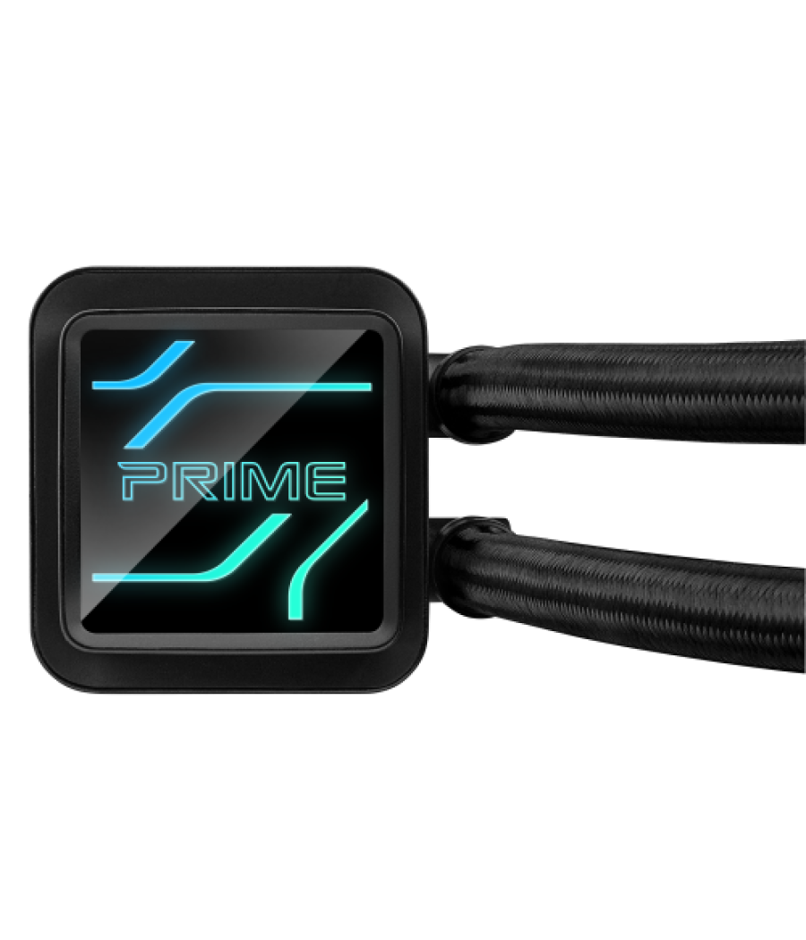 Asus prime lc 240 argb carcasa del ordenador sistema de refrigeración líquida todo en uno 12 cm negro