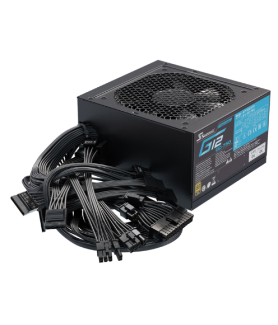 Seasonic g12 gc unidad de fuente de alimentación 750 w 20+4 pin atx atx negro