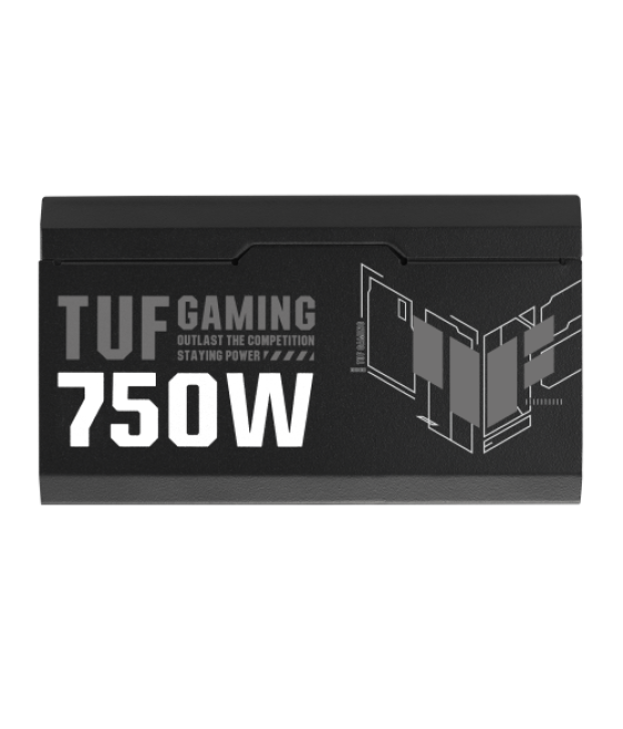 Asus tuf gaming 750w gold unidad de fuente de alimentación 20+4 pin atx atx negro